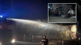 Стихията в района на Ямбол: 35 изгорели къщи във Воден и 10 в Крайново (видео)