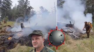 Пожарът в Гърция е достигнал до българската граница, в района има неразчистени мини (видео)