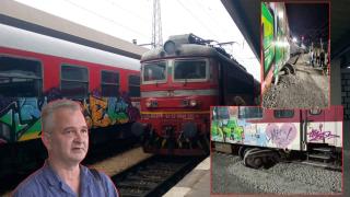 БДЖ: Неразбирателство между служители е вероятната причина за дерайлиралия влак край Своге (видео)