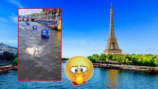 Отложиха старта на триатлона в Париж заради мръсните води на река Сена (видео)