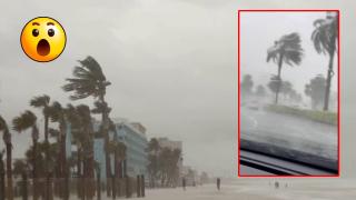 Бурята "Деби" прерасна в ураган (видео)