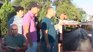 Лош ремонт на път изкара жители на Искър на протест (видео)