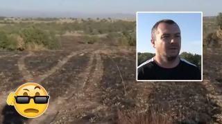 Земеделец с изгорели пасища няма да получи обезщетение, дори ще бъде глобен (видео)