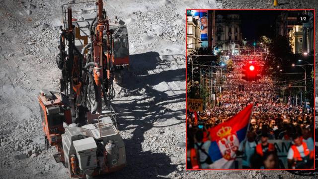 Масови протести в Сърбия срещу плановете за добив на литий (видео)