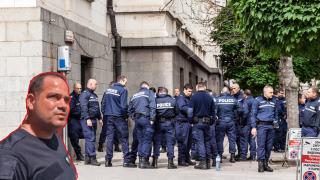 Полицаи под строй ще демонстрират подкрепа за Калин Стоянов
