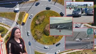 Софийско кръстовище, известно като "разрушителят", е рекордьор по катастрофи на ден (видео)