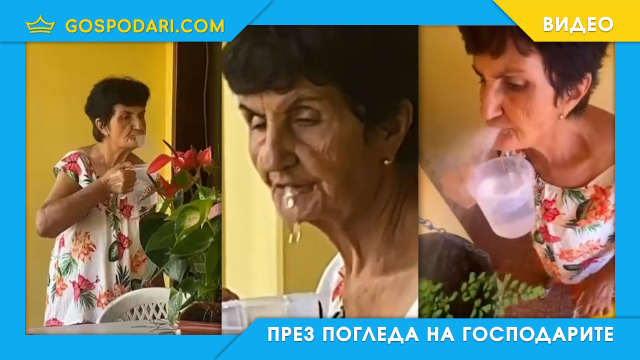 Поливане на растения с плюене (видео)