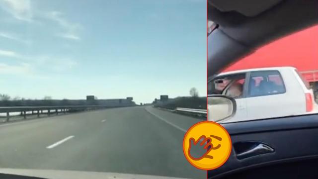 Пореден непълнолетен е заснет да шофира, но този път на АМ "Хемус" (видео)