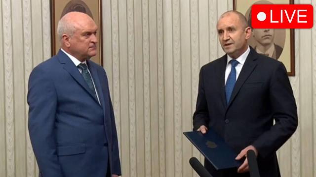 Служебен кабинет ще има: Атанас Илков сменя Калин Стоянов в МВР (видео)