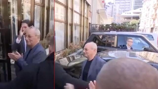 Ахмед Доган се появи в централата на ДПС в София (видео)