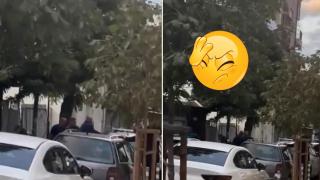 Стрелба и бой в София за паркомясто (видео)