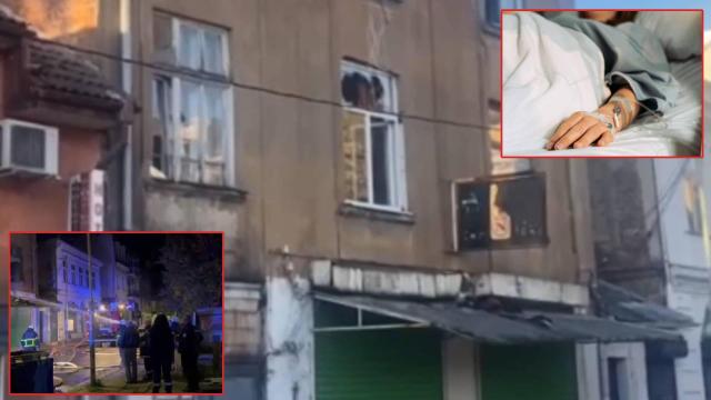 Жената, скочила от втория етаж при пожар в София, е в тежко състояние