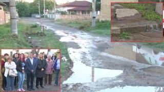 Жители на Крушаре протестират заради постоянни ВиК аварии (видео)
