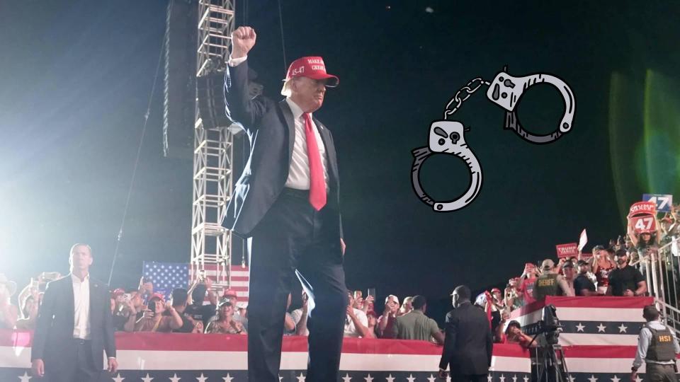 Отново задържаха въоръжен мъж близо до митинг на Тръмп