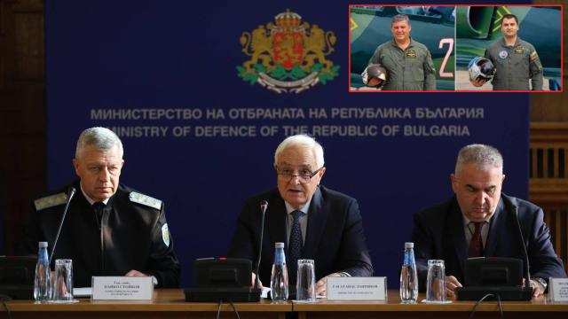 МО: Причината за авиокатастрофата край "Граф Игнатиево" е пилотска грешка