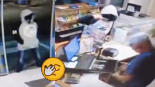 Маскиран и въоръжен мъж преби служител и ограби бензиностанция в Добрич (видео)