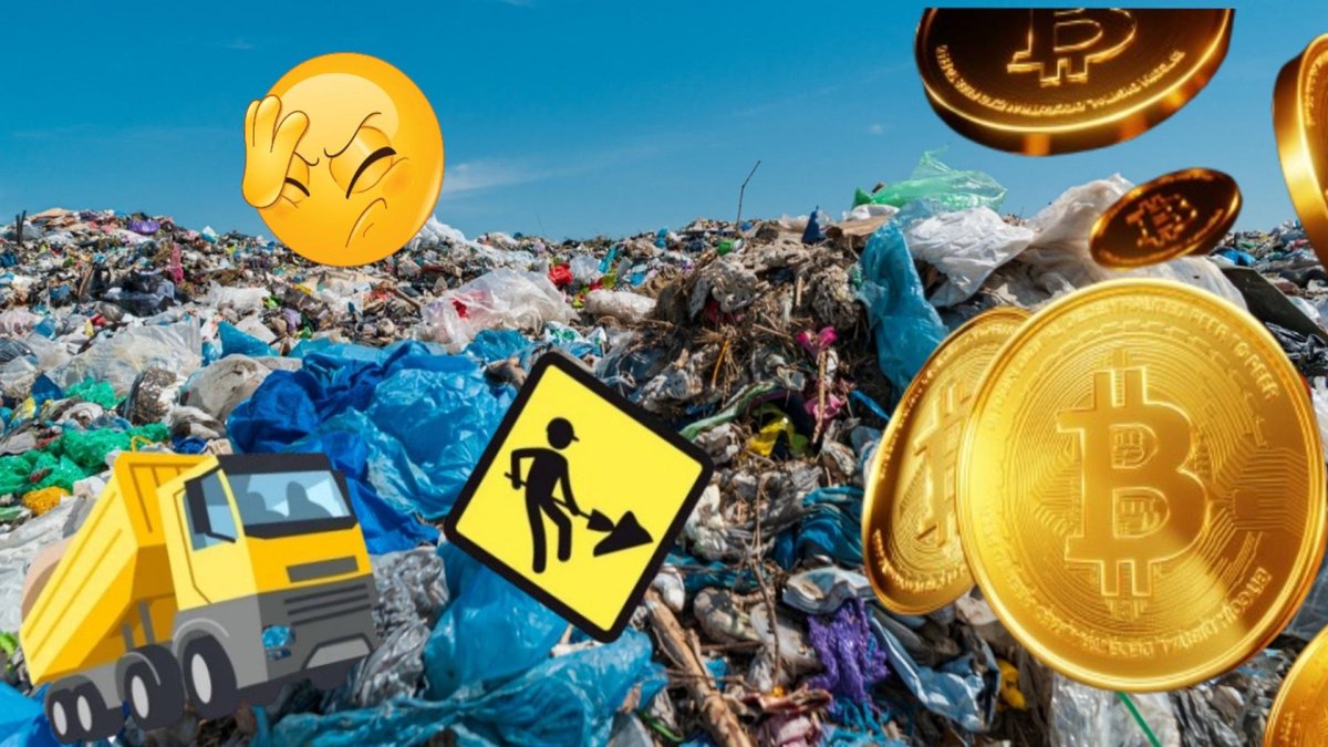 Да изхвърлиш биткойни за 500 млн. долара на боклука