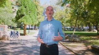 Новият британски посланик у нас с емоционално видео на български език