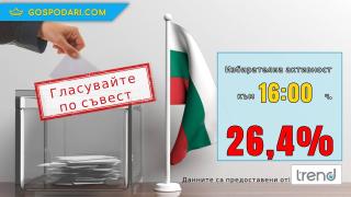 Избирателната активност леко се вдига спрямо прогнозите