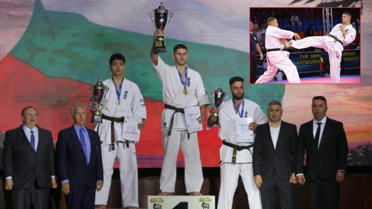 Двама българи станаха Европейски шампиони по киокушин при мъжете 
