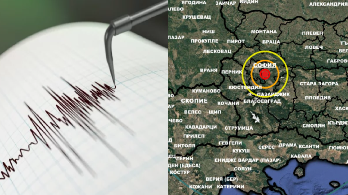 Земетресение в Софийско
