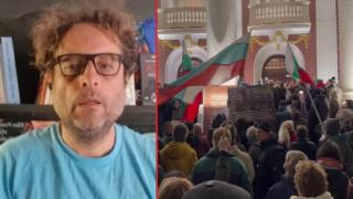 "България е фaшиcткa държава": Теодор Ушев за щурма на Народния театър