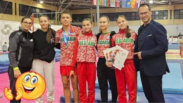 България спечели 18 медала на турнира по спортна гимнастика в Солун
