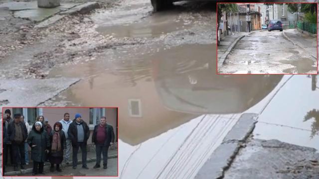Недоволство в Добрич заради улица, която "плаче" за ремонт от 40 години (видео)