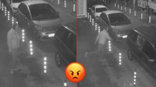Мъж осъмна с разбита кола в центъра на София, а извършителят дори се върнал да спука гумите му (видео)