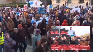 Хиляди руснаци се включиха в антивоенен марш в Берлин (видео)