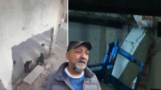 Строителите на скелето, където загина човек, работят без договор и отговорник (видео)