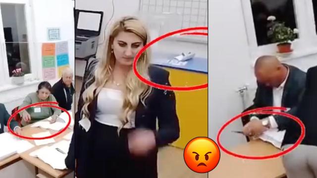 Абсурдно: Видео показва рязане, подпечатване и изхвърляне на бюлетини в Горно краище (видео)