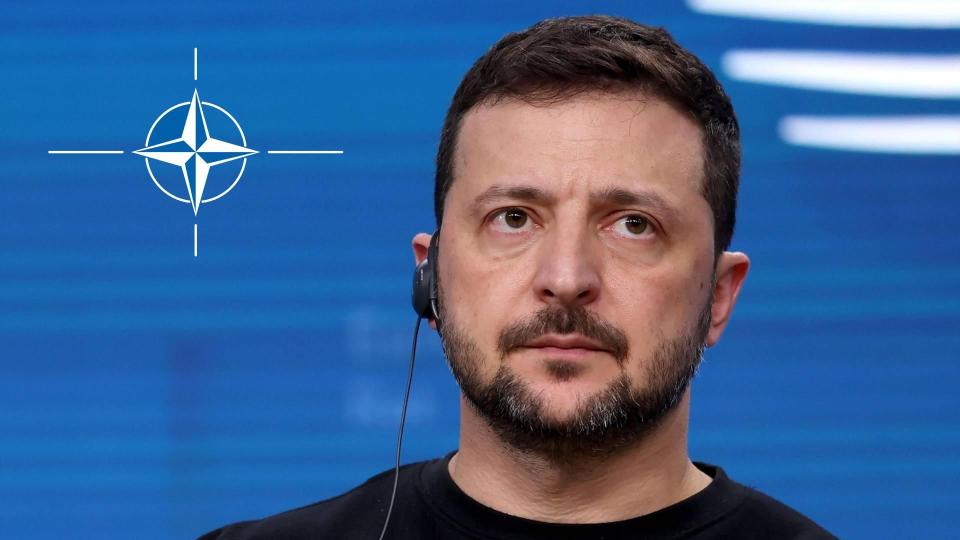 Зеленски предлага неокупираната част от Украйна да влезе в НАТО