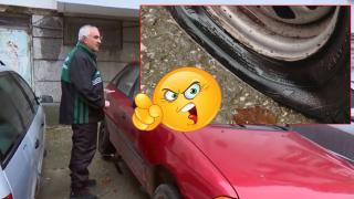 17-годишен преряза гумите на десетки коли във Варна (видео)