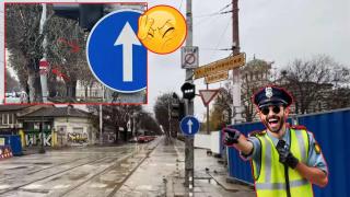Глобиха шофьор, след като навлезе в кръстовище с неправилен знак (видео)