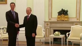 Башар Асад е в Москва със семейството си
