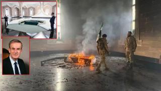 Сирийски бунтовници запалиха гробницата на бащата на Башар Асад (видео)