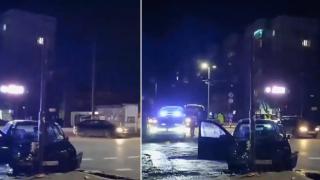 Майка и двете ѝ деца са ударени от кола в Ямбол, докато чакат на светофар (видео)