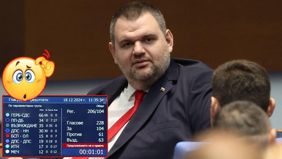 Абсурдно, но факт:  Групата на Доган в НС ще се води ДПС-ДПС