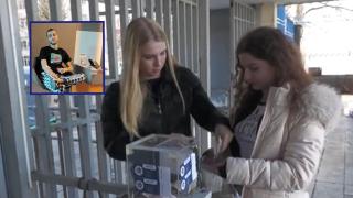 Ученици от Бургас се обединиха, за да помогнат на млад мъж да живее (видео)