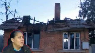 В навечерието на Коледа пожар остави без дом майка с пет деца в Русенско (видео)