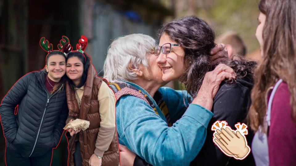 Две момичета вдъхновиха стотици хора да дарят за самотни възрастни в Монтанско 