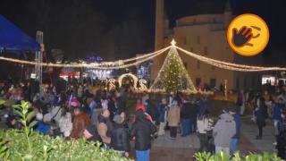 Откраднаха новогодишна украса в Разград 