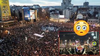 Десетки хиляди протестираха в Белград срещу правителството на Вучич (видео)