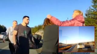 Ето какво се е случило преди сбиването между жени на магистралата, на което Карлос Насар е станал свидетел (видео)