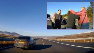 Поредно видео от колите, чиито шофьорки се сбиха на магистрала, хвърля нова светлина за случилото се (видео)