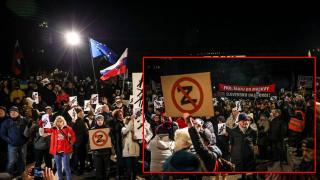 Хиляди хора в Братислава се обявиха против проруската политика на Фицо