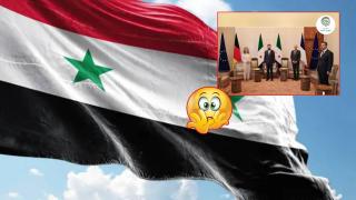Сирия замаза германския външен министър от официална снимка, защото е жена 