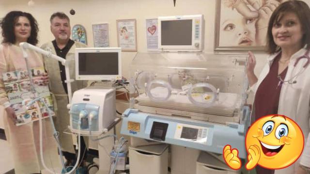 Семейство дари апаратура за 72 000 лв. на УМБАЛ-Бургас (видео)