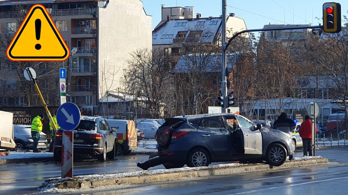 Ето кои са най-опасните кръстовища и пешеходни пътеки в София според СДВР